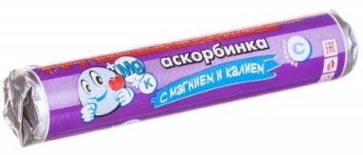 Купить аскорбинка с калием и магнием, таблетки 3г, 14 шт бад в Нижнем Новгороде