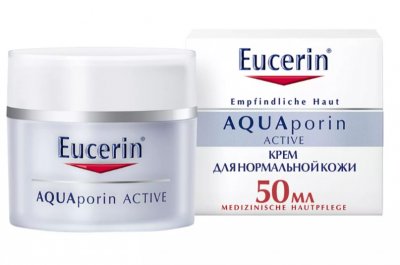 Купить eucerin aquaporin active (эуцерин) крем для лица для чувствительной, норм и комбинир кожи интенсивное увлажнение 50 мл в Нижнем Новгороде