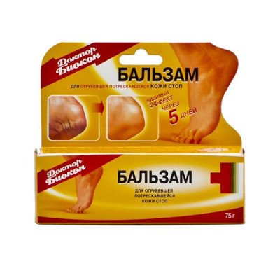 Купить доктор биокон бальзам для огрубевшей и потрескавашейся кожи стоп, 75мл в Нижнем Новгороде