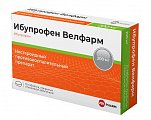 Купить ибупрофен велфарм, таблетки, покрытые пленочной оболочкой 200мг, 30шт в Нижнем Новгороде
