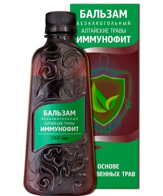 Купить бальзам алтайские травы иммунофит (б/алк.), 250мл_бад в Нижнем Новгороде