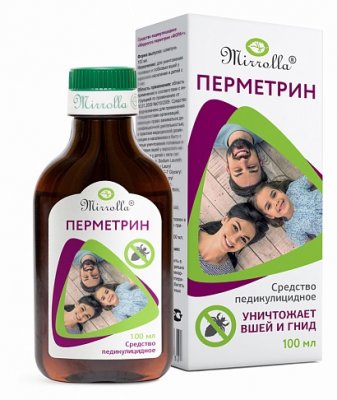 Купить мирролла перметрин фора плюс, средство педикулицидный (от вшей и гнид) 1,5%, 100мл в Нижнем Новгороде