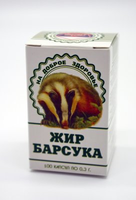 Купить барсучий жир, капсулы 300мг, 100 шт бад в Нижнем Новгороде