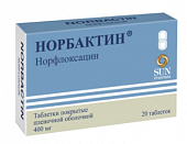 Купить норбактин, таблетки, покрытые пленочной оболочкой 400мг, 20 шт в Нижнем Новгороде