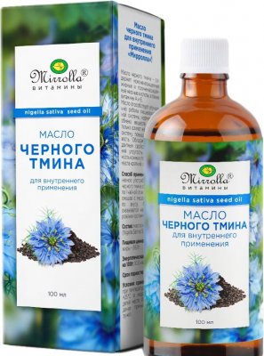 Купить мирролла масло черного тмина для внутреннего применения, 100мл в Нижнем Новгороде