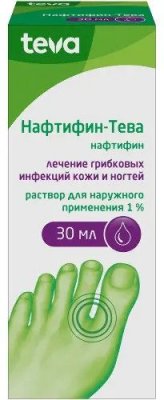 Купить нафтифин-тева, раствор для наружного применения 1%, 30 мл в Нижнем Новгороде