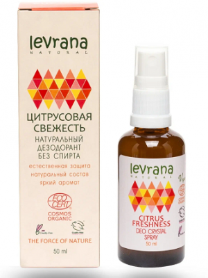 Купить levrana (леврана) дезодорант цитрусовая свежесть, 50мл в Нижнем Новгороде