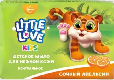 Купить little love (литтл лав) мыло для нежной кожи детское сочный апельсин 90 гр в Нижнем Новгороде