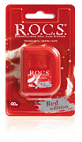 Рокс (R.O.C.S) зубная нить расширяющая РОКС Red Edition 40м