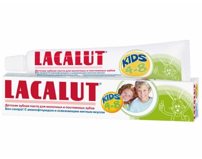 Купить lacalut (лакалют) зубная паста для детей кидс 4-8лет 50мл в Нижнем Новгороде