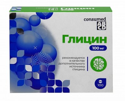 Купить глицин консумед (consumed), таблетки 100мг, 100 шт бад в Нижнем Новгороде