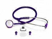 Купить стетоскоп amrus (амрус) 04-ам410 premium медицинский двухсторонний терапевтический, фиолетовый в Нижнем Новгороде