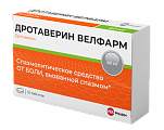 Купить дротаверин велфарм, таблетки 40мг, 30 шт в Нижнем Новгороде