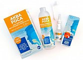Купить аквароса 0,9% набор: спрей назальный 30мл+ополаскиватель минеральный 300мл+насадка в Нижнем Новгороде