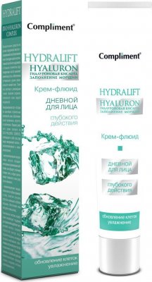 Купить compliment hydralift hyaluron (комплимент) крем-флюид для лица дневной глубокого действия, 50мл в Нижнем Новгороде