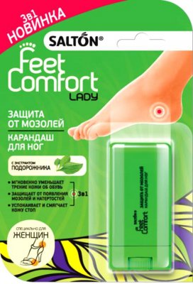 Купить salton (салтон) feet comfort lady карандаш защита от мозолей, 14мл в Нижнем Новгороде