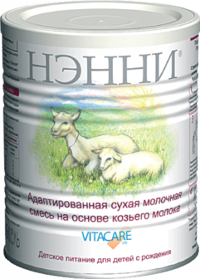 Купить нэнни молочная смесь, адаптир.с рожденья 400г в Нижнем Новгороде