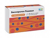 Купить бисопролол-реневал, таблетки, покрытые пленочной оболочкой 2,5мг, 60 шт в Нижнем Новгороде