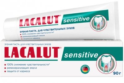 Купить lacalut (лакалют) зубная паста сенситив, 90г в Нижнем Новгороде