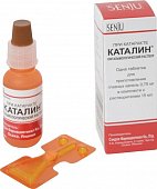 Купить каталин, таблетки для приготовления глазных капель 0,75мг, 1 шт в комплекте с растворителем в Нижнем Новгороде