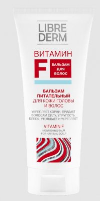 Купить librederm витамин f (либридерм) бальзам питательный для кожи головы и волос, 200мл в Нижнем Новгороде