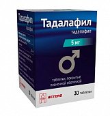 Купить тадалафил, таблетки, покрытые пленочной оболочкой 5мг, 30 шт в Нижнем Новгороде