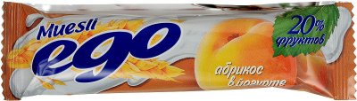 Купить мюсли эго батончик, абрикос в йогурте 25г (l.d.с. lolly s.r.o., словения) в Нижнем Новгороде