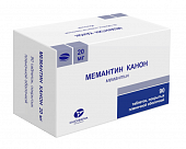 Купить мемантин-канон, таблетки, покрытые пленочной оболочкой 20мг, 90 шт в Нижнем Новгороде