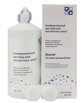 Купить раствор для мягких контактных линз офтальмикс био с контейнером, флакон 385мл в Нижнем Новгороде
