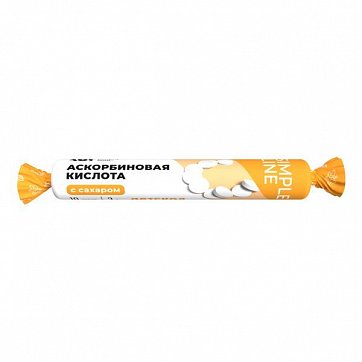 ABC Healthy Food (ABC Хэлси Фуд) Аскорбиновая кислота с сахаром детская без аромата, 10 шт БАД