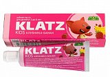 Klatz (Клатц) зубная паста Мимимишки для детей 3-6лет Клубника-Банан, 40мл