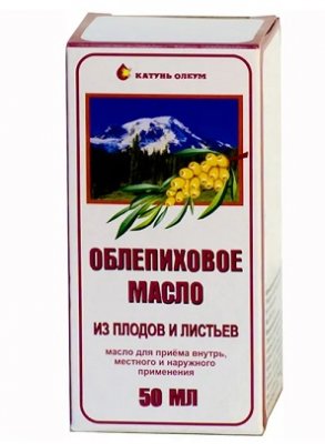 Купить облепиховое масло алтайское, флакон 50мл в Нижнем Новгороде