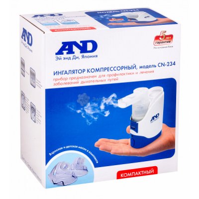 Купить ингалятор компрессорный a&d (эй энд ди) cn-234 в Нижнем Новгороде