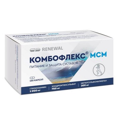 Купить комбофлекс мсм, капсулы массой 798 мг, 120 шт бад в Нижнем Новгороде