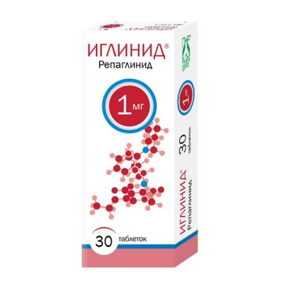 Купить иглинид, таблетки 1мг 30 шт в Нижнем Новгороде