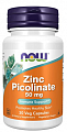 Купить now foods (нау фудс) цинк пиколинат, капсулы 530мг, 30 шт бад в Нижнем Новгороде