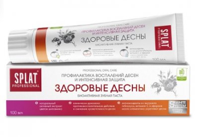 Купить сплат (splat) зубная паста профессиональная здоровые десны 100мл в Нижнем Новгороде