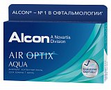 Контактные линзы Air Optix Aqua, 3 pk -4,50 (8,6)