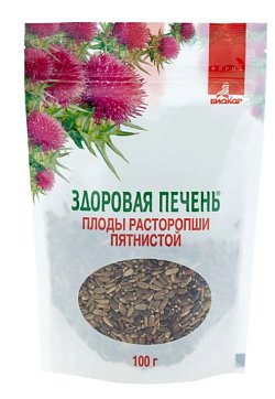 Расторопша плоды Биокор, пакет 100г БАД