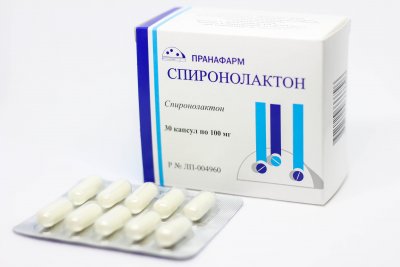 Купить спиронолактон, капсулы 100мг, 30 шт в Нижнем Новгороде