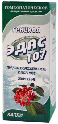 Купить эдас-107 грациол (полнота), капли для приема внутрь гомеопатические, 25мл в Нижнем Новгороде