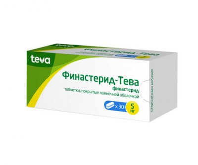 Купить финастерид-тева, таблетки, покрытые пленочной оболочкой 5мг, 30 шт в Нижнем Новгороде