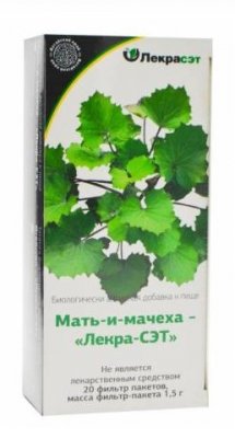 Купить мать-и-мачеха-лекра-сэт, фильтр-пакеты 1,5г 20 шт бад в Нижнем Новгороде