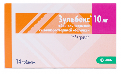 Купить зульбекс, таблетки кишечнорастворимые, покрытые пленочной оболочкой 10мг, 14 шт в Нижнем Новгороде