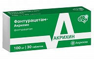 Купить фонтурацетам-акрихин, таблетки 100мг, 30 шт в Нижнем Новгороде
