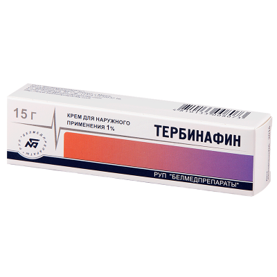 Купить тербинафин, крем для наружного применения 1%, 15г в Нижнем Новгороде