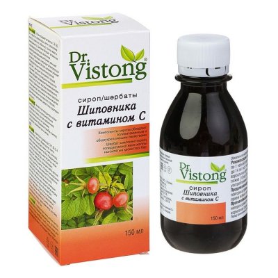 Купить dr. vistong (доктор вистонг) сироп шиповника с витамином с, 150мл в Нижнем Новгороде