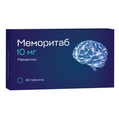 Купить меморитаб, таблетки диспергируемые 10мг, 30 шт в Нижнем Новгороде