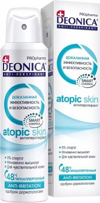 Купить deonica (деоника) дезодорант атопик скин аэрозоль 150мл в Нижнем Новгороде