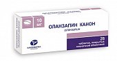 Купить оланзапин-канон, таблетки, покрытые пленочной оболочкой 10мг, 28 шт в Нижнем Новгороде